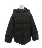 ロデオクラウンズ Rodeo Crowns ダウンジャケット フード ジップアップ M 黒 ブラック /GV ■GY59