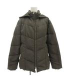 ダウンジャケット ジップアップ フード付 9AR グレー /GV ■GY59