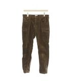 23区 オンワード樫山 パンツ 38 茶 ブラウン カーゴポケット 無地 /LP ■GY58