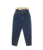 サムシング something FRENCH NOUVEAU ROOMY デニム ジーンズ M 青 ブルー インディゴ ハイウエスト テーパード /AO34 ■GY58