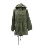 イーハイフンワールドギャラリー E HYPHEN WORLD GALLERY モッズコート ミリタリーコート ロング丈 カーキ フード付 /SY20 ■GY58