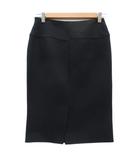 ラルフローレン RALPH LAUREN タイトスカート ミモレ丈 2 黒 ブラック /SM33 ■GY58