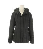 ダウンジャケット 11 黒 ブラック ショールカラー ドロスト /AO8 ■GY58