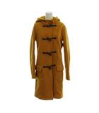 マッキントッシュ MACKINTOSH ダッフルコート ロング丈 M イエロー ウール   /LP ■GY58