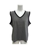 23区 オンワード樫山 タグ付き Tシャツ カットソー 46 ノースリーブ グレー 大きいサイズ /AE ■GY59