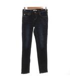 サムシング something スキニーデニムパンツ ジーンズ ジップフライ ストレッチ XXS インディゴブルー /GV ■GY60