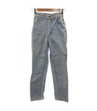 リー LEE Miss, デニム ジーンズ 26X29 青 ブルー 無地 ボタンフライ /SJ ■GY58