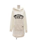 バンズ VANS パーカー プルオーバー F 白 ホワイト フード付き ロゴプリント 長袖 /NL ■GY58