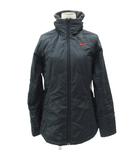 ナイキ NIKE 中綿ジャケット M 黒 ブラック スタンドカラー ミドル丈 /HO21 ■GY61