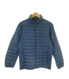 ライトダウンジャケット スタンドカラー S 青 ブルー /CK11 ■GY61