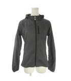 プーマ PUMA ジャケット M グレー フード付き 長袖 ロゴ 総柄 スポーツ /AO10 ■GY61