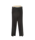 スラックスパンツ 9 焦げ茶 ダークブラウン 無地 フレアシルエット セミワイド /CK32 ■GY61