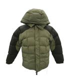 コロンビア Columbia グレイシャーアイランドジャケット ダウンジャケット M ベージュ フード付き ミドル丈 /YS23 ■GY61