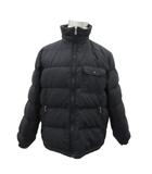 ダウンジャケット ミドル丈 XL 黒 ブラック スタンドカラー /SM64 ■GY61