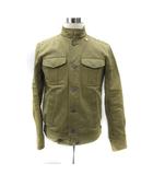 ジースターロウ G-Star RAW ミリタリージャケット ミドル丈 スタンドカラー M ベージュ /SM17 ■GY61