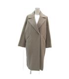 イエナ IENA チェスターコート ロング丈 38 M ベージュ 無地 19-020-900-5870-3-0 /SY29 ■GY61