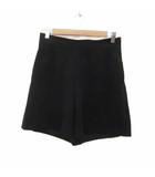 デイジーリンフォクシー DAISY LIN For FOXEY ショートパンツ キュロットパンツ 40 L 黒 無地 31720-DAPFY751K /SY37 ■GY61