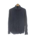 シャツ 麻 リネン 2 ネイビー 紺色 無地 襟付き 長袖 /PP ■GY58