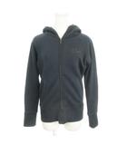 ラコステ LACOSTE ジップパーカー 34 紺 ネイビー 長袖 裏起毛 ロゴ /MN20 ■GY58