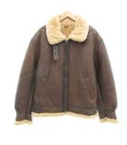  American Military Wear from the Source ヴィンテージ B-3 ムートン フライトジャケット シープスキン 羊革 L 茶 ブラウン /UO ■GY61