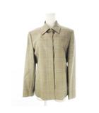 ジャケット 11 ベージュ グレー 千鳥 グレンチェック柄 ステンカラー 長袖 11-812515 /CK2 ■GY58