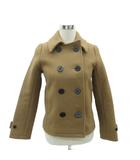 アーバンリサーチ ドアーズ URBAN RESEARCH DOORS Pコート ピーコート ショート丈 ONE 茶 ダブルブレスト DL7-M5009 /SY27 ■GY61