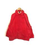 ナイキ NIKE スポーツウエア ナイロンジャケット L 14-16 赤 レッド レギュラーカラー 長袖 切り替えデザイン S9 SDN /MN3 ■GY61