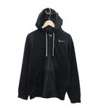 ナイキ NIKE スポーツウェア ジャケット パーカー XL 黒 ブラック ジップアップ 裏起毛 ミドル丈 /YS19 ■GY61
