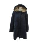 ミニマム MINIMUM モッズコート ロング丈 M 紺 ネイビー ライナー付き フード ファー /SM3 ■GY61