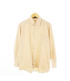 GOLF ウールシャツ レギュラー 長袖 ロゴ刺繍 LL ベージュ /CK10 ■GY61