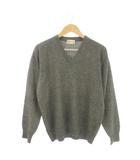 TRICOTS ニット セーター Vネック 長袖 ウール L グレー /CK14 ■GY61