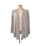 ミッシェルクラン MICHEL KLEIN カーディガン 長袖 グレー ■GY58
