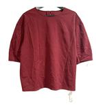 アンタイトル UNTITLED タグ付き Tシャツ カットソー 半袖 48 ボルドー ■GY58