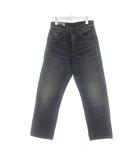 ビッグジョン Big John デニム ジーンズ 28 インディゴ ブルー フルレングス ストレート ウォッシュ加工 /PP ■GY61