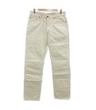 リー LEE デニムパンツ ジーンズ ストレート ジップフライ 33 白 ホワイト /GV ■GY61