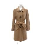 ラグジュアリー ステンカラーコート 2 ベージュ アンゴラ 長袖 /NU ■GY61