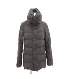 イネド INED ダウンジャケット ブルゾン ジップアップ 9 グレー /JS ■GY61