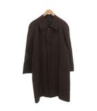 ステンカラーコート ロング 102.5 茶 ブラウン /FF ■GY61