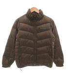 コロンビア Columbia ダウンジャケット ブルゾン ロゴ刺繍 S 茶 ブラウン /FF ■GY61