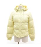 プロポーション ボディドレッシング PROPORTION BODY DRESSING ダウンジャケット フード ブルゾン 3 黄 イエロー /JS ■GY61