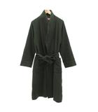 ヴィンテージ ガウンコート ミドル丈 メルトン L 緑 グリーン /JS ■GY61