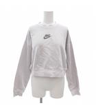 ナイキ NIKE トレーナー スウェット S 紫 パープル 長袖 ロゴデザイン /NL ■GY61