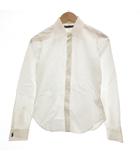 ラルフローレン RALPH LAUREN ワイシャツ 長袖 ラウンドカット 9 白 ホワイト /JS ■GY61