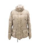 クミキョク 組曲 KUMIKYOKU ダウンジャケット リバーシブル 3 ピンク グレージュ スタンドカラー /NL ■GY61