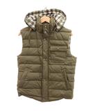 ブルックスブラザーズ BROOKS BROTHERS ダウンベスト ジャケット フード S カーキ /JS ■GY61