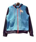 ディアドラ DIADORA フーディー パーカー 長袖 L 青 ブルー ■GY61