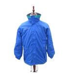 コロンビア Columbia ジャケット マウンテンパーカー スタンドカラー ミドル丈 青 ブルー 緑 グリーン /HO31 ■GY61