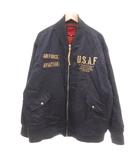  Red Berets MA-1 フライトジャケット ミリタリー 中綿 5L 紺 ネイビー /UO ■GY61