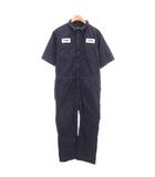 エクストララージ X-LARGE ジャンプスーツ つなぎ オーバーオール ワッペン 半袖 L 紫 パープル /YJ ■GY61