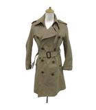 ダブルスタンダードクロージング ダブスタ DOUBLE STANDARD CLOTHING トレンチコート 38 ベージュ ロング丈 /YS14 ■GY61